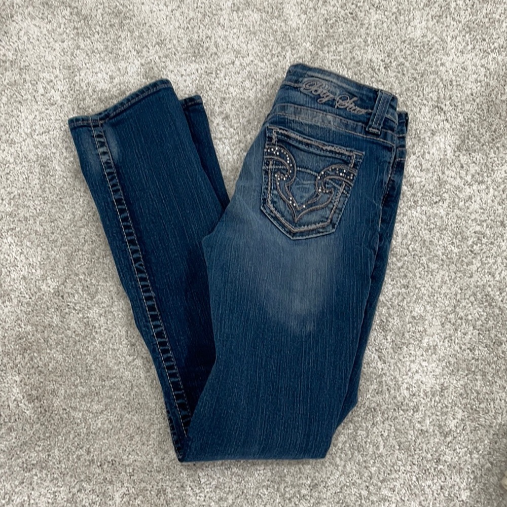 Big Star Kayla Straight Mid Rise Jean